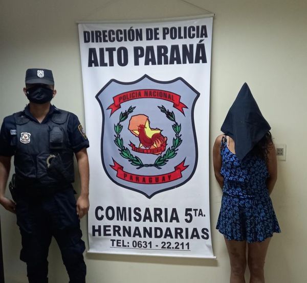 Detienen a una mujer por intentar quemar su casa con sus hijos adentro - ABC en el Este - ABC Color