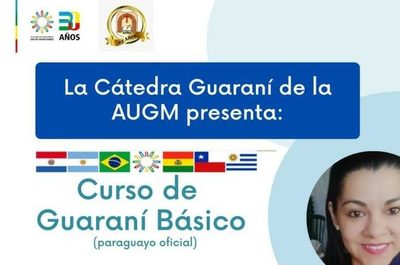 AUGM inicia curso de guaraní para estudiantes de universidades de la red