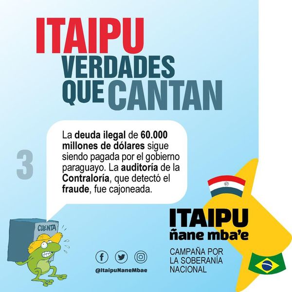 Pese al silencio del Gobierno avanza proceso para bajar la tarifa de Itaipú, denuncian - Nacionales - ABC Color