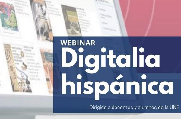 UNE realizará capacitación en el uso de Digitalia Hispánica