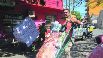 Rifas de asado y chupi arrasan en el Mercado 4