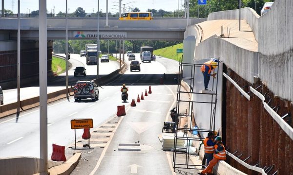 Revestimiento de pantallas del Multiviaducto de CDE presenta un 70% de avance