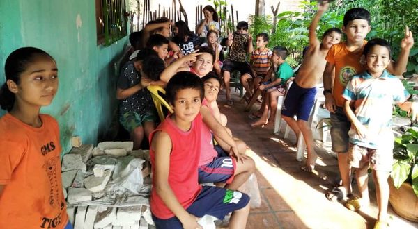 Más de 50 niños reciben almuerzo y merienda en Caacupé gracias a un comedor