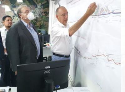 Hélio Peluffo presento proyecto de revitalización de la línea internacional en Pedro Juan Caballero