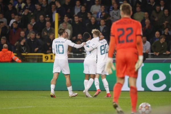 El Manchester City aplasta al Brujas
