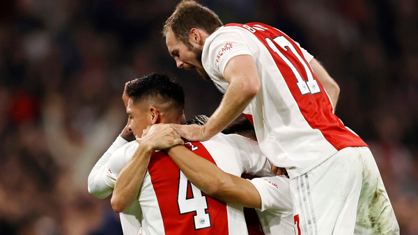 Inesperada goleada del Ajax sobre el Borussia Dortmund