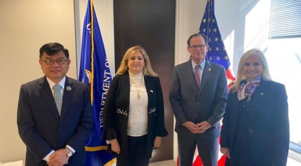 Fiscal General del Estado mantiene una reunión con la máxima autoridad de la DEA