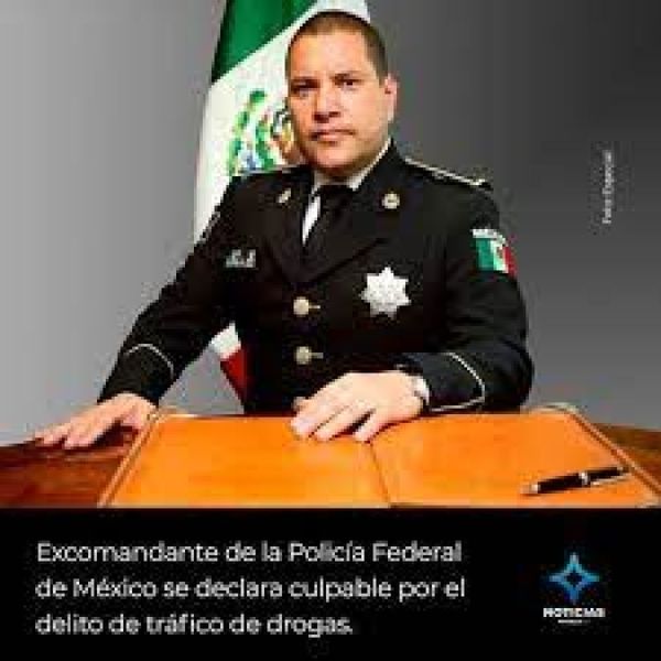 Exjefe policial de México se declara culpable en EE.UU. por narcotráfico