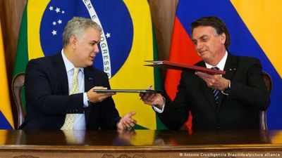 Duque y Bolsonaro se comprometen a defender la Amazonia