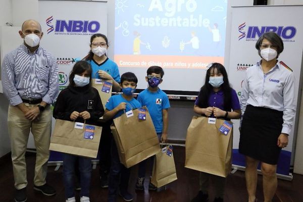 Inbio premió dibujos sobre agro sustentable - Nacionales - ABC Color