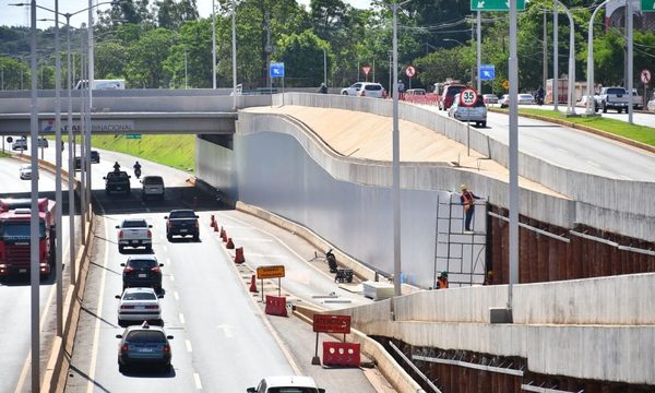 Revestimiento de pantallas del Multiviaducto de Ciudad del Este presenta un 70% de avance – Diario TNPRESS