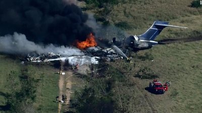 Crónica / [VÍDEO] ¡MILAGRO! Un avión se cayó y explotó pero ¡todos los pasajeros quedaron ilesos!