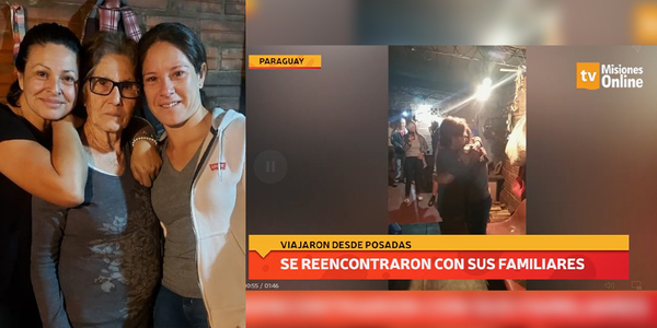 ABRIÓ EL PUENTE Y UNA FAMILIA DE 10 HERMANOS SE REENCONTRÓ EN PARAGUAY DESPUÉS DE MUCHO TIEMPO - Itapúa Noticias