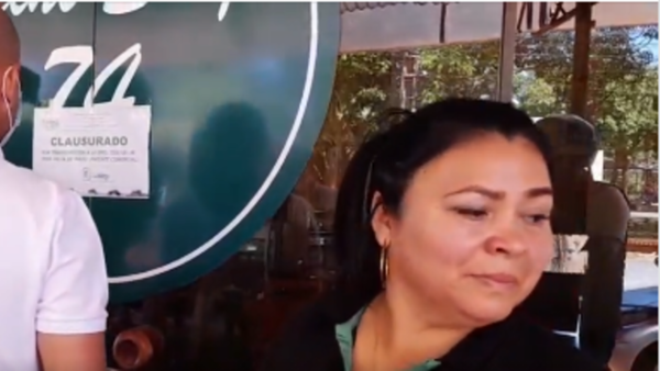Clausuran heladerías de Ciudad del Este: "Me dieron fama", dijo la doña del balde de agua
