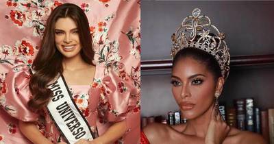 La Nación / Nadia Ferreira felicitó a la nueva Miss Colombia