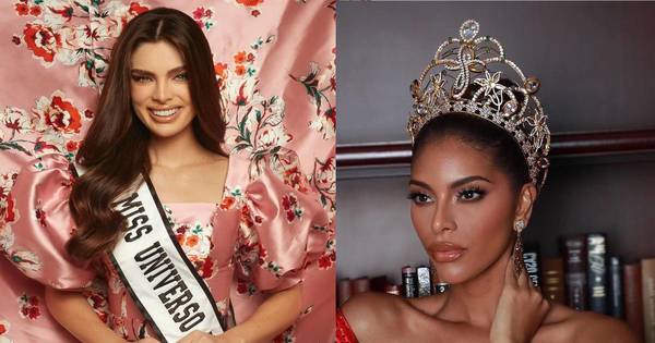 La Nación / Nadia Ferreira felicitó a la nueva Miss Colombia