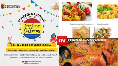 PREPARAN EL GRAN ENCUENTRO DE CULTURAS PARA ESTE 21, 22 Y 23 DE OCTUBRE. - Itapúa Noticias