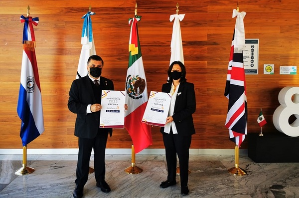 Paraguay suscribe en México compra de dos millones de vacunas AstraZeneca - .::Agencia IP::.