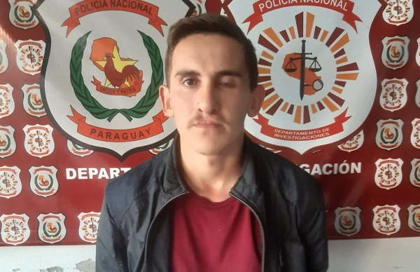 Detienen a un joven por supuesto hecho de lesión grave y hurto - Noticiero Paraguay