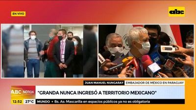 “Rodrigo Granda nunca ingresó a territorio mexicano”, afirma embajador en Paraguay - ABC Noticias - ABC Color