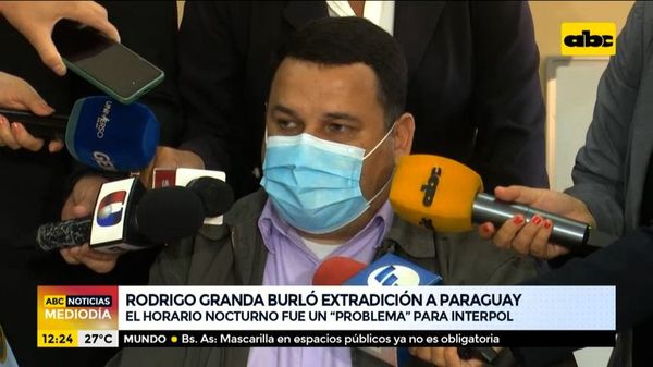 Rodrigo Granda burló extradición a Paraguay - ABC Noticias - ABC Color