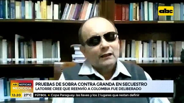 Existen pruebas de sobra contra Granda en secuestro de Cubas, afirma exfiscal Latorre - ABC Noticias - ABC Color