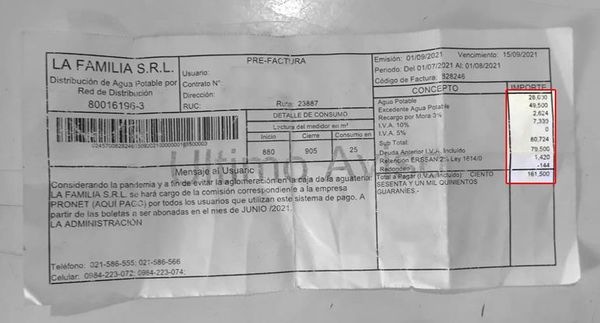 Llueven las quejas contra aguatera privada en Luque - Nacionales - ABC Color
