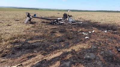 Helicóptero con carga de cocaína cae en la frontera con Paraguay