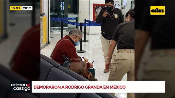 Granda volvió a Colombia, el mismo había colaborado en el secuestro de Cecilia Cubas - Crimen y castigo - ABC Color