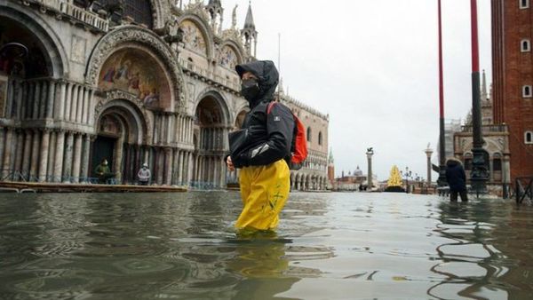 Cambio climático agrava las inundaciones en Venecia