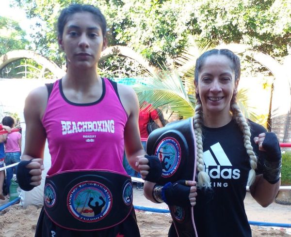 Maggi y Zaldívar, campeonas en Puños Rairó Arena - Polideportivo - ABC Color