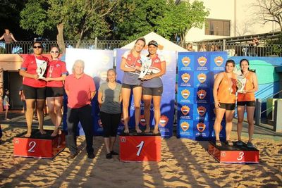 Ucsovol de vóley de playa: Sajonia, CIT y DTA, en lo alto - Polideportivo - ABC Color