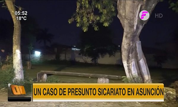 Presunto caso de sicariato en Asunción | Telefuturo