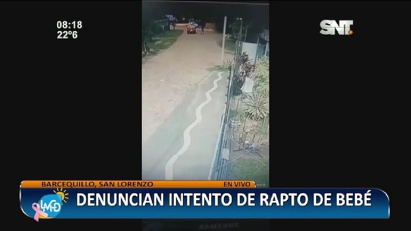 San Lorenzo: Denuncian intento de rapto a bebé - SNT