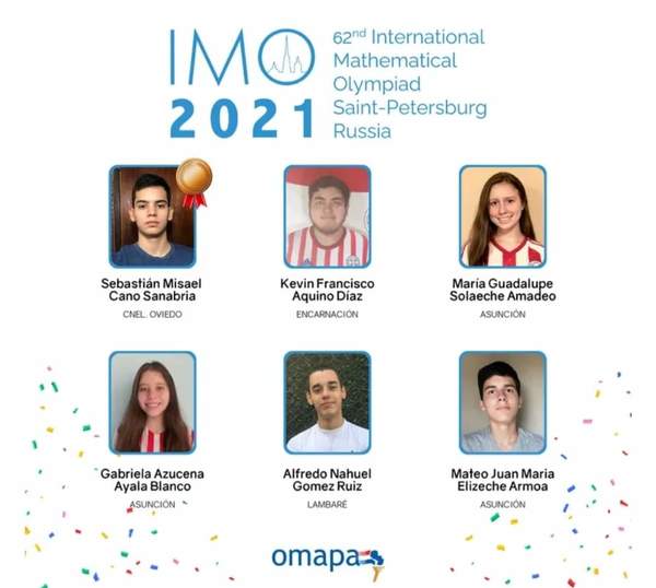 Sebastián Cano obtiene medalla de bronce en la 62ª Olimpiada Internacional de Matemáticas 2021 – Prensa 5