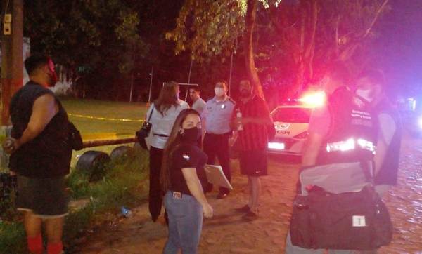 Sicariato en una canchita de Asunción •