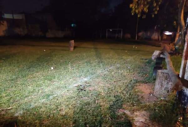 Presunto caso de sicariato en barrio San Pablo: Matan a balazos a un hombre en una canchita | Ñanduti