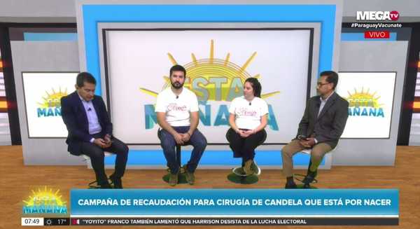 Campaña Dale Candela: "Necesitamos una parte de tu corazón para completar el suyo" - Megacadena — Últimas Noticias de Paraguay