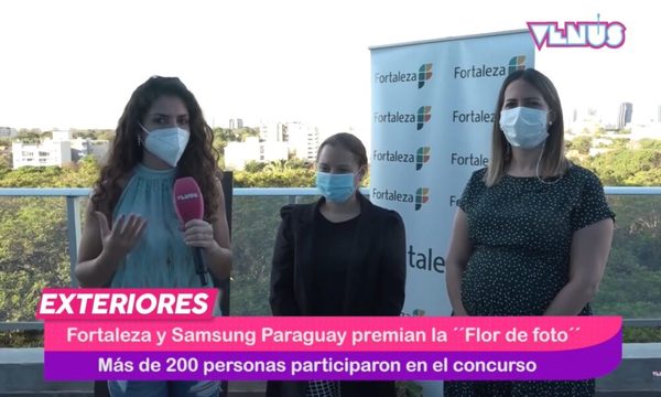 Fortaleza y Samsung Paraguay premian a la “Flor de Foto”