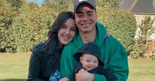 La tristeza embargaba a Alexia, esposa de Almirón, el día que descubrió su embarazo