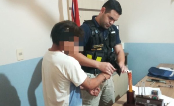 “Cariñito” detenido por casi degollar a indígena en Santa Rita