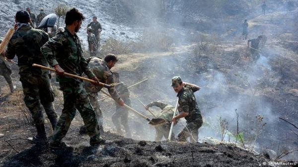 Gobierno sirio ejecuta a 24 personas por provocar incendios