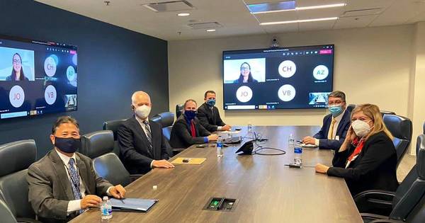 La Nación / Fiscal General se reunió con director de Justicia de EE.UU y reafirmaron lazos de cooperación