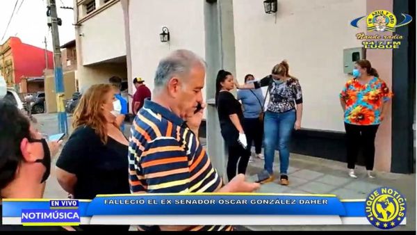 Lamentan muerte de González Daher: "Falleció un gran líder"