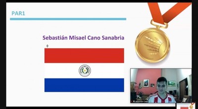 Medalla de oro para Paraguay en Olimpiada Iberoamericana de Matemática