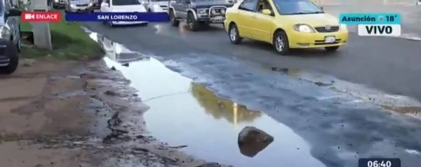 Diario HOY | Recaparon Avelino Martínez sin reparar pérdida de agua