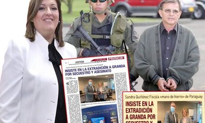Sandra Quiñónez ratifica que el ex líder de las FARC debe rendir cuentas en Paraguay – Diario TNPRESS