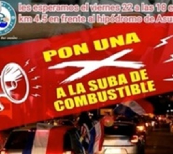 Ciudadanos marcharán contra la suba del combustible - Paraguay.com