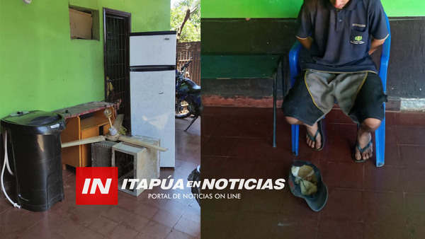ROBÓ A SU PROPIA MADRE Y VECINOS COMPRARON LOS OBJETOS POR IRRISORIO VALOR. - Itapúa Noticias