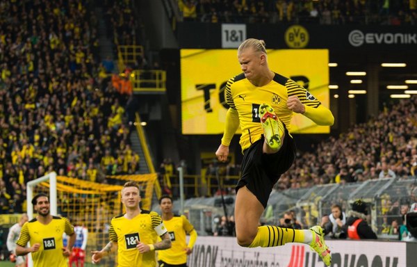 Haaland es baja por varias semanas en el Borussia Dortmund